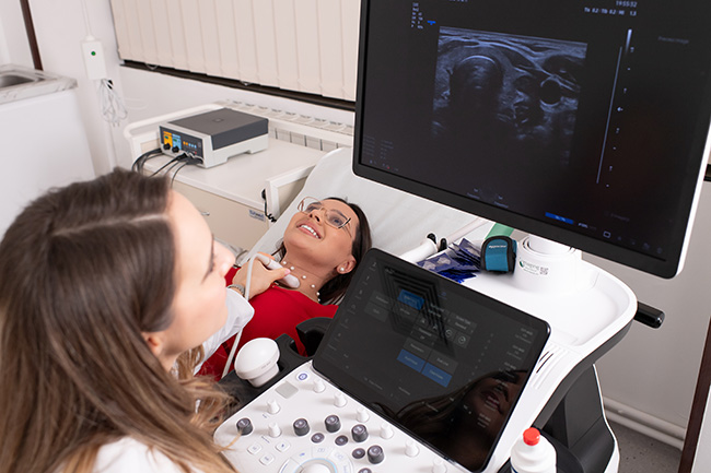 Ecografie tiroideana Endocrinologie