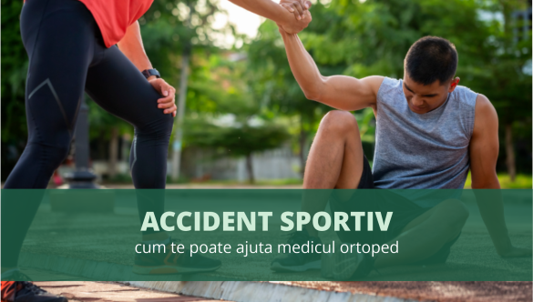 Cum te poate ajuta ortopedul  după un accident sportiv